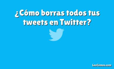 ¿Cómo borras todos tus tweets en Twitter?