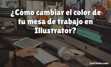 ¿Cómo cambiar el color de tu mesa de trabajo en Illustrator?