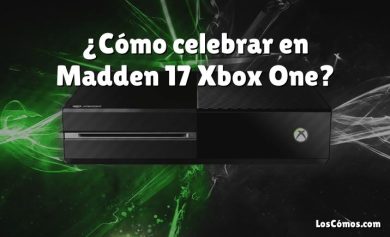 ¿Cómo celebrar en Madden 17 Xbox One?