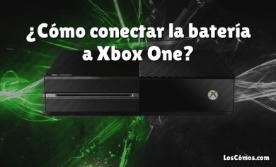 ¿Cómo conectar la batería a Xbox One?