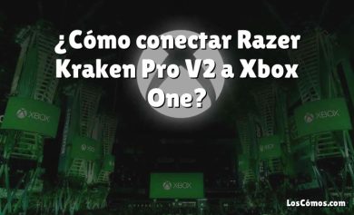 ¿Cómo conectar Razer Kraken Pro V2 a Xbox One?