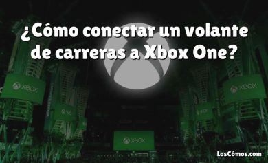 ¿Cómo conectar un volante de carreras a Xbox One?