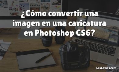 ¿Cómo convertir una imagen en una caricatura en Photoshop CS6?