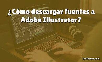 ¿Cómo descargar fuentes a Adobe Illustrator?