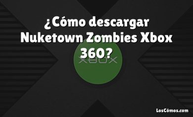 ¿Cómo descargar Nuketown Zombies Xbox 360?