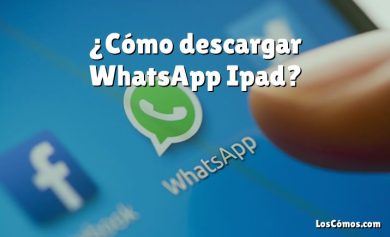 ¿Cómo descargar WhatsApp Ipad?