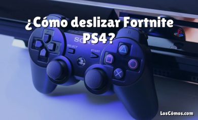 ¿Cómo deslizar Fortnite PS4?