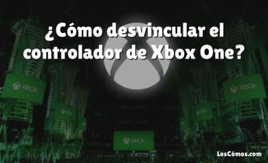 ¿Cómo desvincular el controlador de Xbox One?