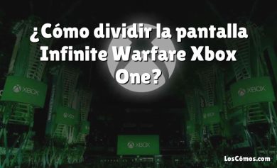 ¿Cómo dividir la pantalla Infinite Warfare Xbox One?