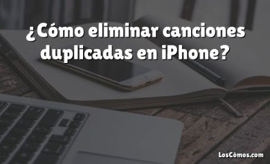 ¿Cómo eliminar canciones duplicadas en iPhone?