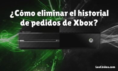 ¿Cómo eliminar el historial de pedidos de Xbox?