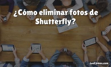 ¿Cómo eliminar fotos de Shutterfly?