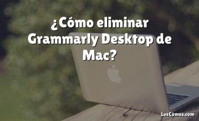 ¿Cómo eliminar Grammarly Desktop de Mac?