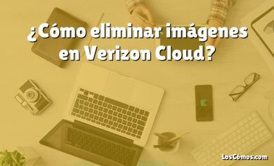 ¿Cómo eliminar imágenes en Verizon Cloud?