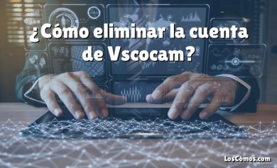 ¿Cómo eliminar la cuenta de Vscocam?