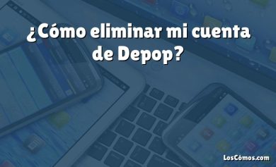¿Cómo eliminar mi cuenta de Depop?