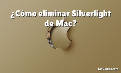 ¿Cómo eliminar Silverlight de Mac?