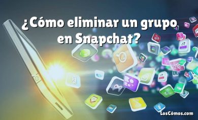 ¿Cómo eliminar un grupo en Snapchat?