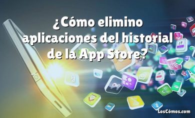 ¿Cómo elimino aplicaciones del historial de la App Store?
