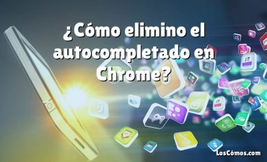 ¿Cómo elimino el autocompletado en Chrome?