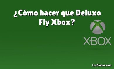 ¿Cómo hacer que Deluxo Fly Xbox?
