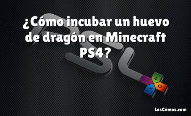 ¿Cómo incubar un huevo de dragón en Minecraft PS4?