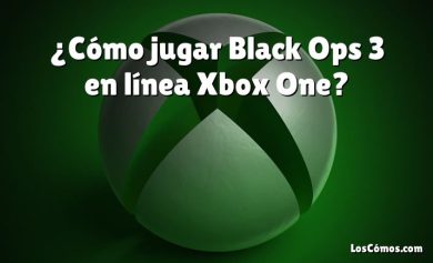 ¿Cómo jugar Black Ops 3 en línea Xbox One?