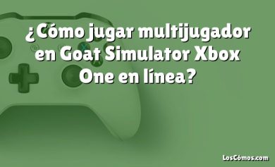¿Cómo jugar multijugador en Goat Simulator Xbox One en línea?