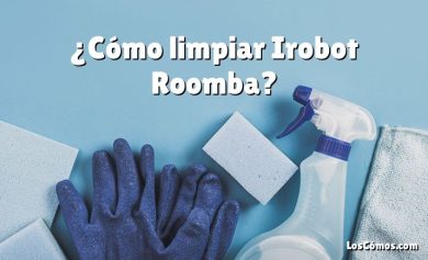 ¿Cómo limpiar Irobot Roomba?