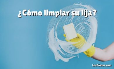 ¿Cómo limpiar su lija?