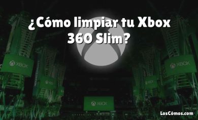 ¿Cómo limpiar tu Xbox 360 Slim?