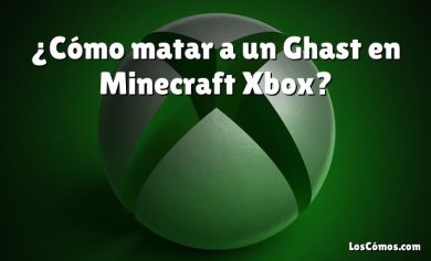 ¿Cómo matar a un Ghast en Minecraft Xbox?