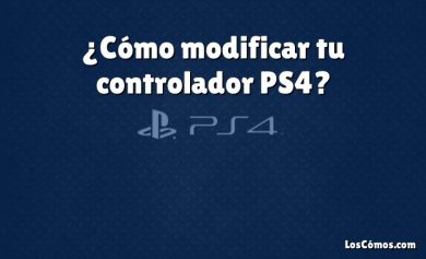 ¿Cómo modificar tu controlador PS4?