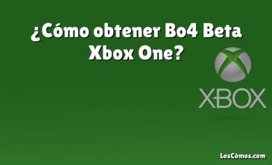 ¿Cómo obtener Bo4 Beta Xbox One?