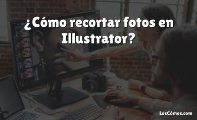 ¿Cómo recortar fotos en Illustrator?