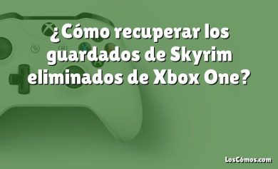 ¿Cómo recuperar los guardados de Skyrim eliminados de Xbox One?