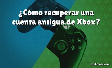 ¿Cómo recuperar una cuenta antigua de Xbox?