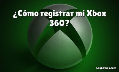 ¿Cómo registrar mi Xbox 360?