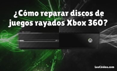 ¿Cómo reparar discos de juegos rayados Xbox 360?