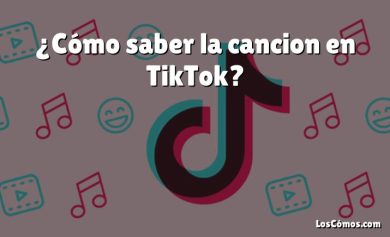 ¿Cómo saber la cancion en TikTok?