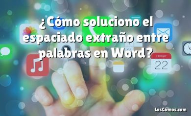 ¿Cómo soluciono el espaciado extraño entre palabras en Word?