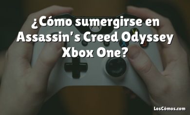 ¿Cómo sumergirse en Assassin’s Creed Odyssey Xbox One?