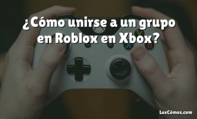 ¿Cómo unirse a un grupo en Roblox en Xbox?