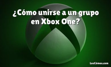 ¿Cómo unirse a un grupo en Xbox One?