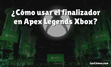 ¿Cómo usar el finalizador en Apex Legends Xbox?