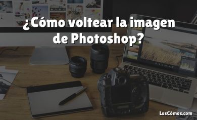 ¿Cómo voltear la imagen de Photoshop?