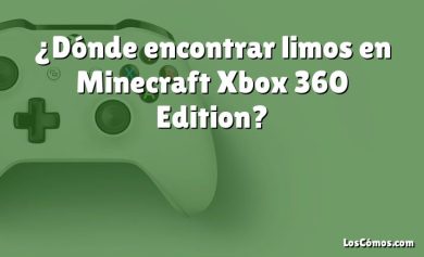 ¿Dónde encontrar limos en Minecraft Xbox 360 Edition?