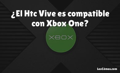 ¿El Htc Vive es compatible con Xbox One?