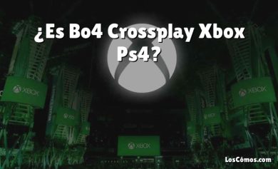 ¿Es Bo4 Crossplay Xbox Ps4?