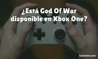 ¿Está God Of War disponible en Xbox One?